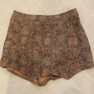 Snakeskin Impeccable Pig Skort